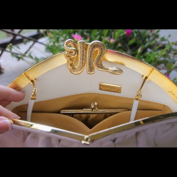 Rare Vintage Judith Leiber Lizard Skin - Picture 2 of 8